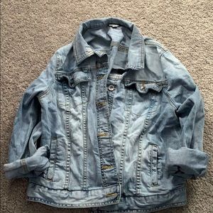 Distressed jean jacket from target!